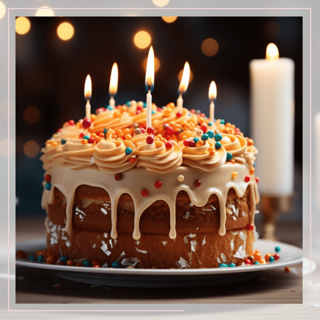 Tempting Round Shape Butterscotch Cake @ Best Price | Giftacrossindia